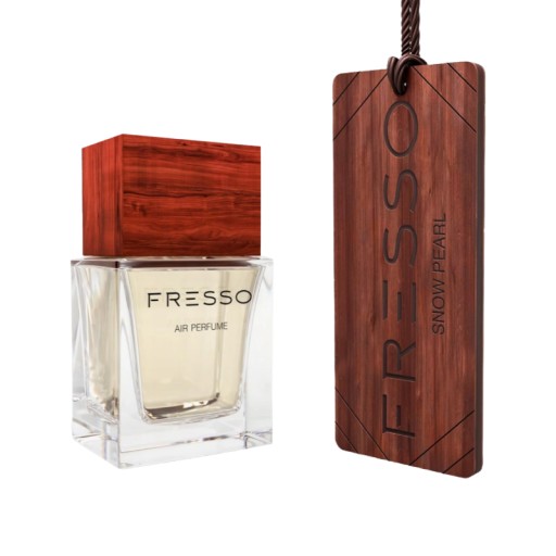 Fresso ZESTAW perfumy + zawieszka Snow Pearl HIT