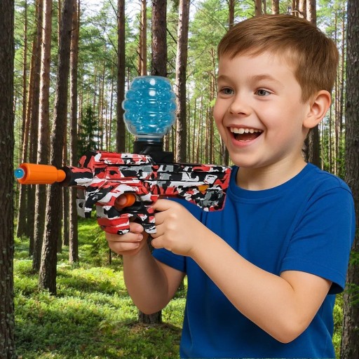 P90 KARABIN AUTOMATYCZNY NA KULKI ŻELOWE WODNE ORBEEZ PISTOLET Bezpieczny