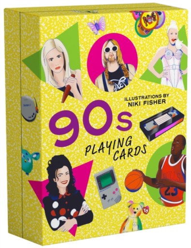 Игральные карты 90-х: представлены самые знаковые люди, предметы и предметы десятилетия.