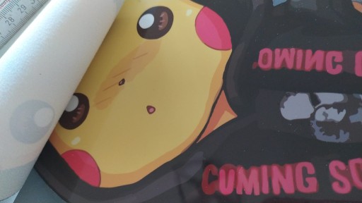 НАНЕСЕНИЕ ТЕРМОНАКЛЕЙКИ POKEMON Pikachu N-17