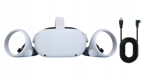 Очки виртуальной реальности Meta Oculus Quest 2 256 ГБ + КАБЕЛЬ
