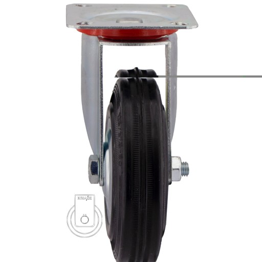 НАБОР ИЗ 4 ШТ. WHEELS fi 125 полочная тележка 12СТГУ125