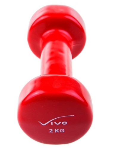 Набор гантелей и гирь VIVO для фитнес-тренировок 2х2 кг