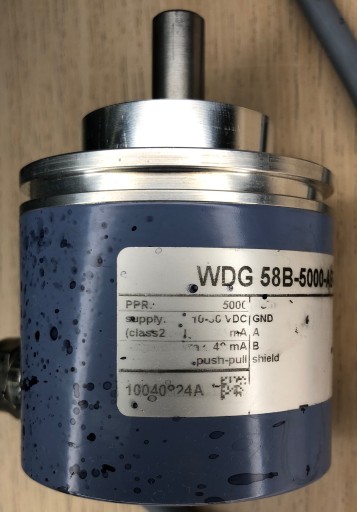 Датчик Wachendorff WDG 58B-5000-AB-H24-L3-050