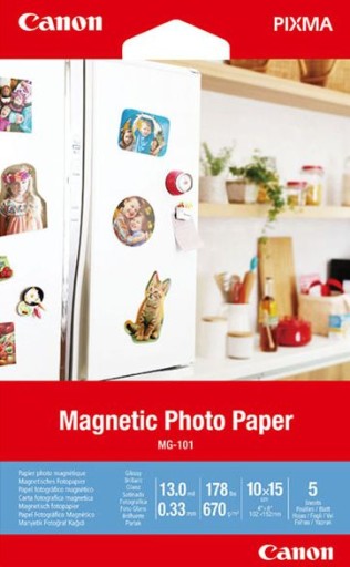 Магнитная фотобумага для струйного принтера CANON PHOTO