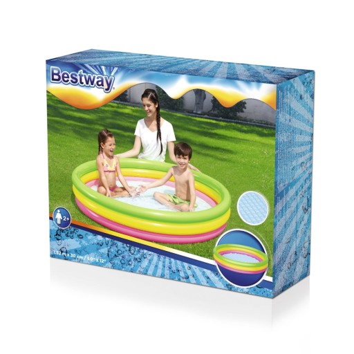 Надувной бассейн Rainbow 152 x 30 см Bestway 51103