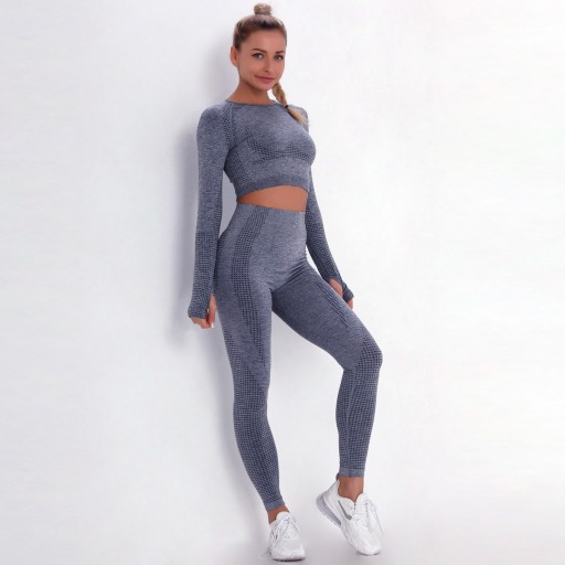 Спортивный комплект из двух предметов SET LEGGINGS топ FITNESS Gym SET L