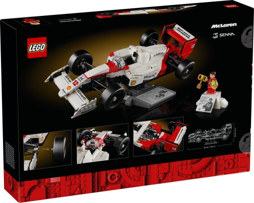 LEGO ICONS 10330 MCLAREN F1 MP4/4 И АЙРТОН СЕННА