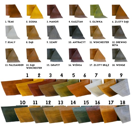 Deska elewacyjna klej gratis kolor wenge 16cm