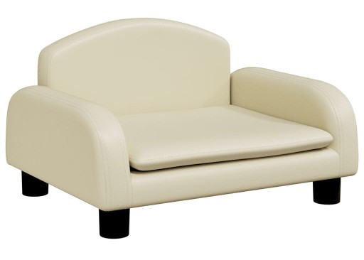 NOWOCZESNA SOFA DZIECIĘCA Z EKOSKÓRY = KANAPA DLA DZIECKA NA NÓŻKACH KOLORY