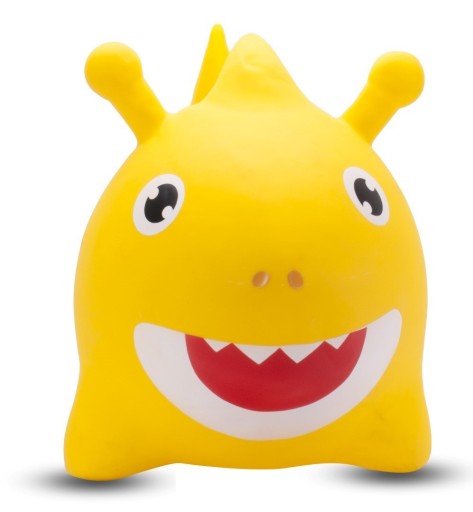 Джемпер резиновый детский SHARK BABY SHARK 62 см желтый для прыжков с насосом