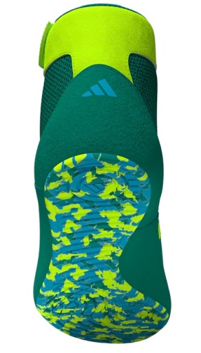 Бутсы борцовские ADIDAS HVC 2 KRAV MAGA BOKS зеленые 30