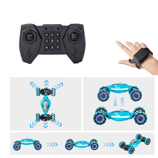 SAMOCHÓD ZDALNIE STEROWANY GESTEM AUTO TWIST RC PILOT AUTKO ZABAWKA