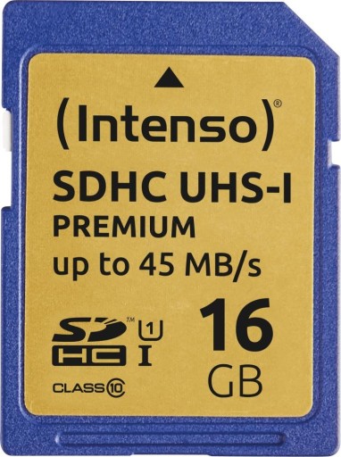 ПАМЯТЬ SDXC 16 ГБ UHS-I/3421470 INTENSO