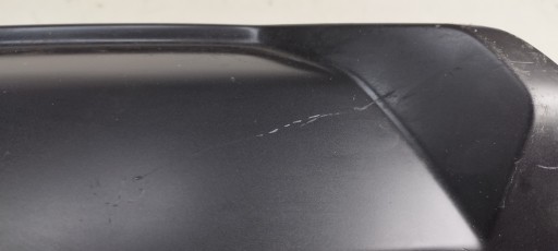 AUDI A1 II 19- S-LINE SPOILER DARK CHROME MAT ZDERZAKA TYŁ 82A807421A
