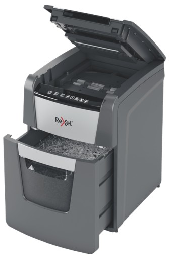 Niszczarka Rexel Optimum AutoFeed+ 100X, ścinki 4x