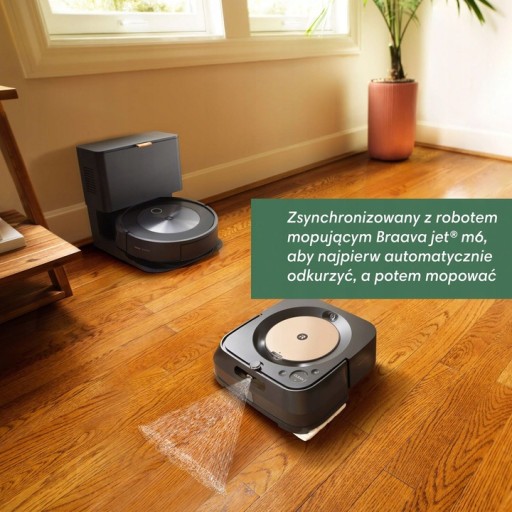 Robot Odkurzający Sprzątający iRobot Roomba j7+ Stacja Czyszcząca ZESTAW