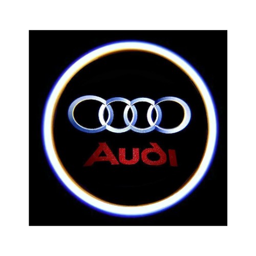 AUDI 2X СВЕТОДИОДНЫЙ ПРОЕКТОР ЛОГОТИПА A1 A2 A3 A4 A5 A6 A7 A8 Q2 Q3 Q4 Q5 + БЕСПЛАТНО
