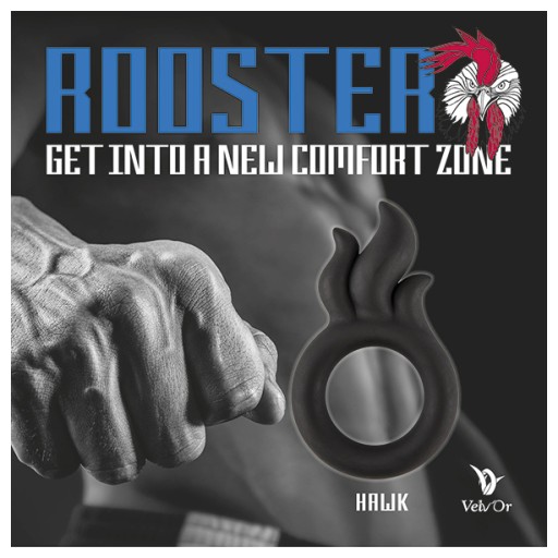 CREST COCK RING VELV’OR VELVOR PŁOMIENIEM SEX