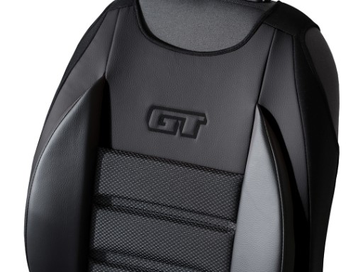 Кожаные коврики GT, передний комплект, черный Audi