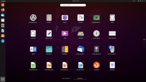 System Linux Ubuntu 22.04.3 LTS 64-bit PL DVD
