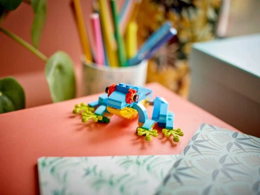 LEGO Creator 3 в 1 Экзотический попугай 3 в 1 LEGO БЛОКИ ПТИЦА РЫБА БЛОКИ