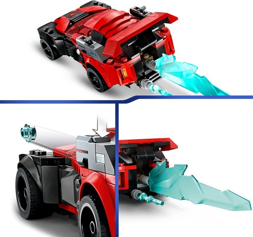 LEGO Marvel Майлз Моралес против Морбиуса 76244