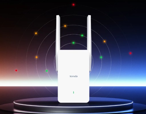 Tenda A23 - dwupasmowy repeater WiFi6 AX1500