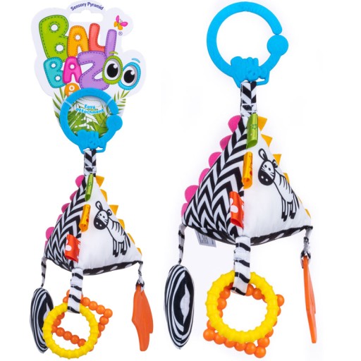 Dumel BaliBazoo Zawieszka sensoryczna kontrastowa Piramidka 80136