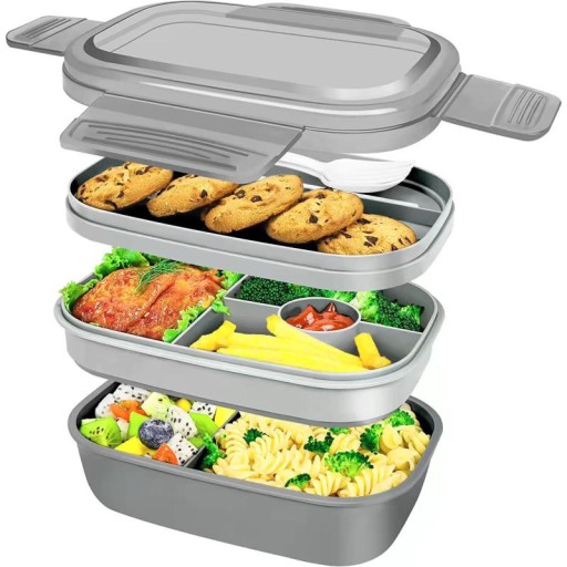 НОВЫЙ Ланчбокс BENTO с отделениями 1,9 л