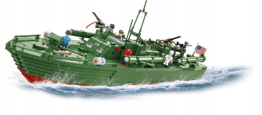 COBI 4825 ПАТРУЛЬНЫЙ КАТАР ТОРПЕДНЫЙ КАТАР ПТ-109