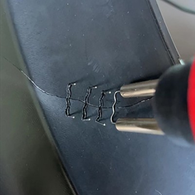 RS16 STAPLERS сварочный аппарат для сварки пластика 100 шт.