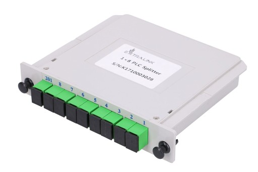 Разветвитель ПЛК 1:8 Тип слота ПЛК SC/APC Extralink