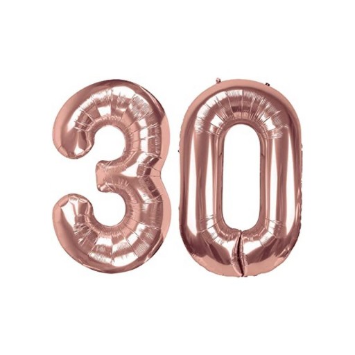 ШАРЫ на 30 шт. фольга 35см РОЗИГОЛОД