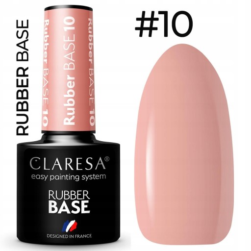 CLARESA РЕЗИНОВАЯ ОСНОВА 5 МЛ ГИБРИД 10