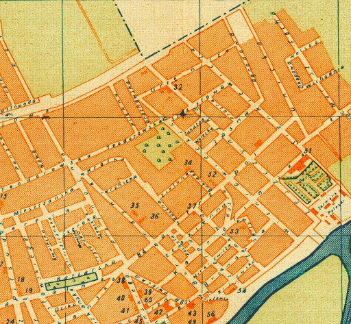 Старый план ПИНСК 1939 г. 70х50см