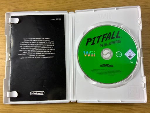 PITFALL THE BIG ADVENTURE очень хороший диск NINTENDO WII