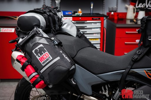 SAKWY MOTOCYKLOWE ADV U-BAG X-DURO RED MAMUT 36L 100% WODOSZCZELNOŚCI