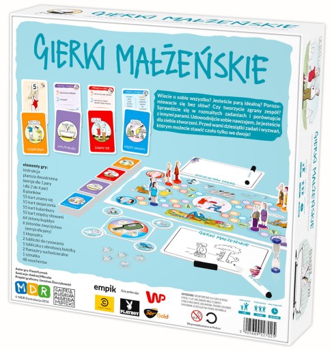 Игра для вечеринок MDR Gierki Małżeńskie MDR227025 18+