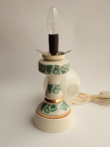 Sprawna Porcelanowa Lampa Stojąca Chodzież