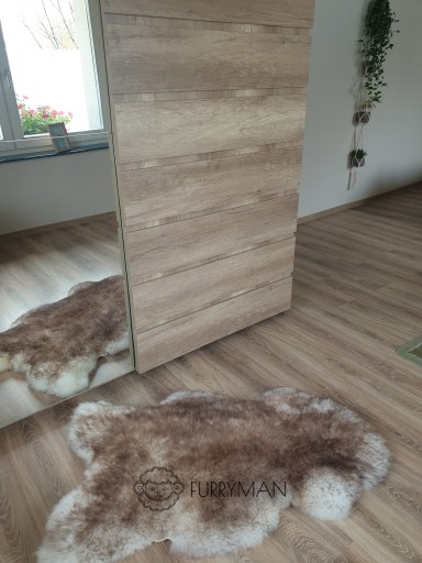 Skóra Owcza Przypalana Muflon 110-120cm Natural L