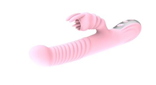Вибратор-Элиза USB-Розовый