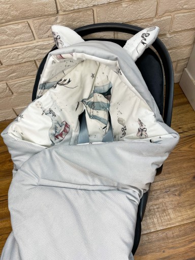 хлопковый чехол на сиденье, пружинное одеяло, 3-точечная