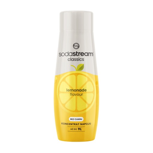 KONCENTRAT SYROP DOMOWA LEMONIADA ZERO bez cukru 440ML, SODASTREAM