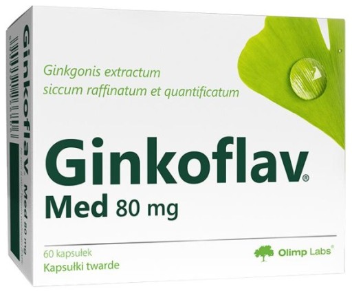 Гинкофлав мед 60 капсул.
