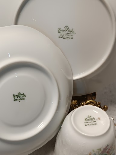 Rosenthal Model Sanssouci Karl Bayreuther Cup Набор для завтрака Трио