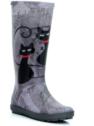 Женские резиновые сапоги CATS, ВЫСОКИЕ городские МОДНЫЕ Demar