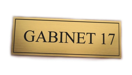 TABLICZKA gabinet biuro dyrektor NA WYMIAR 100 cm2