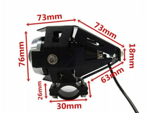 ГАЛОГЕННЫЕ МОТОЦИКЛОВЫЕ ЛИНЗЫ ORING LED