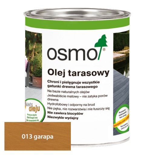ОСМО 013 Масло Терраса 0,75л | Гарапа